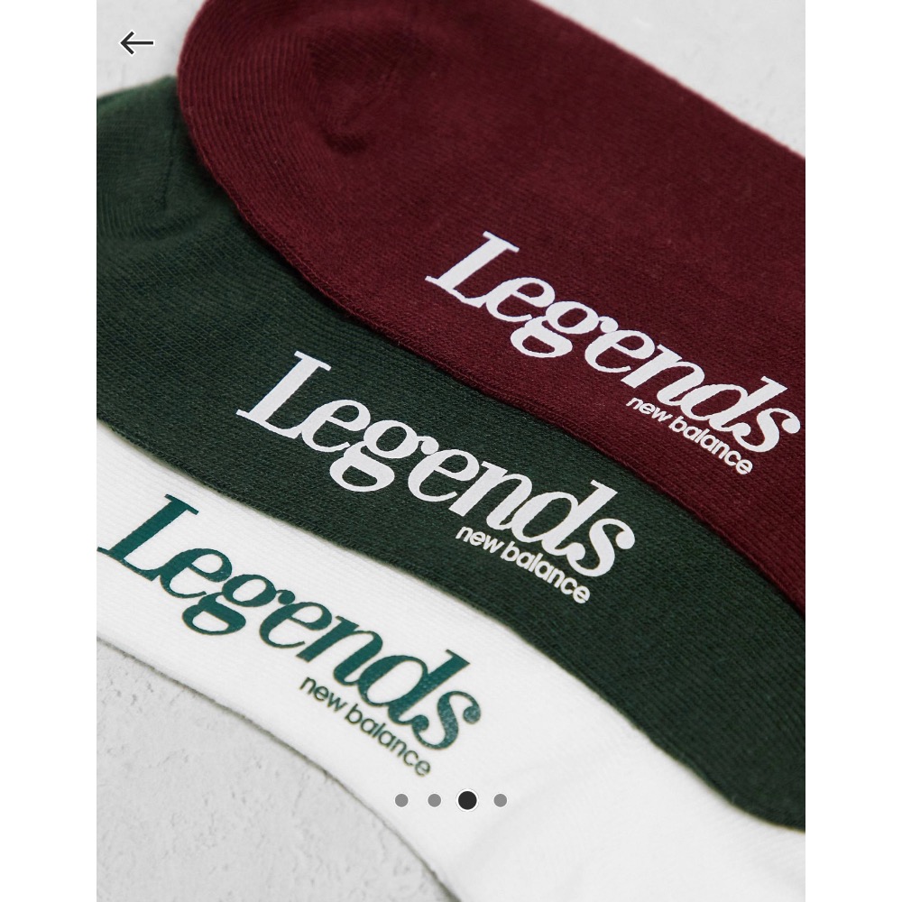/零碼L/ New Balance 踝襪 legends-細節圖3
