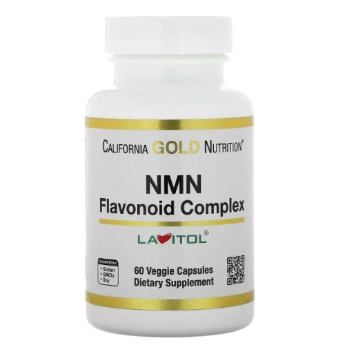 California Gold Nutrition NMN 類黃酮複合物 60顆素食膠囊