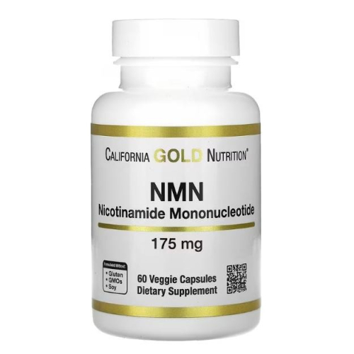 California Gold Nutrition NMN 煙酰胺單核苷酸 175毫克 60顆