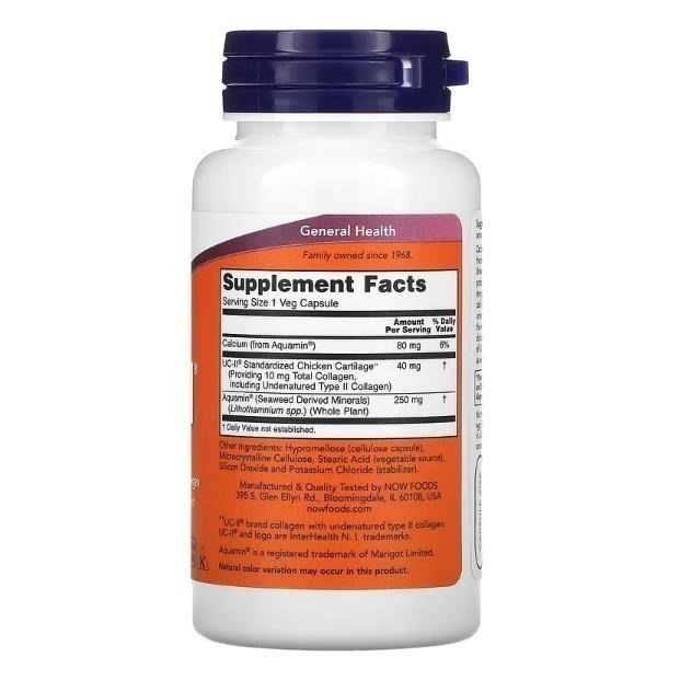 美國代購 NOW  UC-II UCII 120顆 UC2 非變性二型膠原蛋白-細節圖3