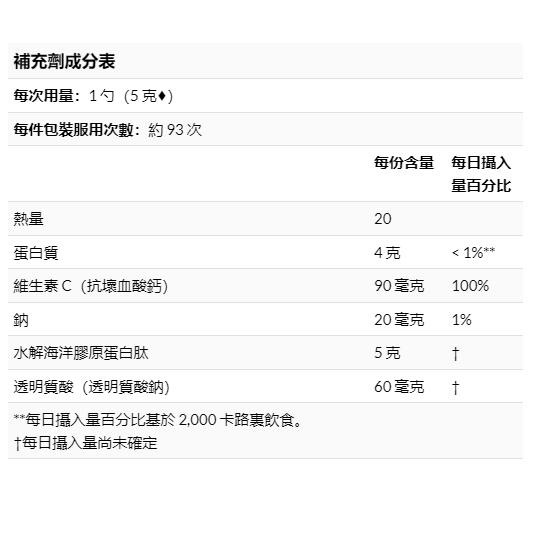 美國代購 California Gold Nutrition CollagenUP 膠原蛋白 玻尿酸 維生素 C-細節圖5