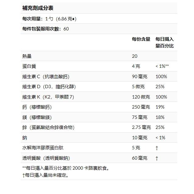 California Gold Nutrition 膠原蛋白 骨粉 14.50 盎司（411 克）-細節圖3