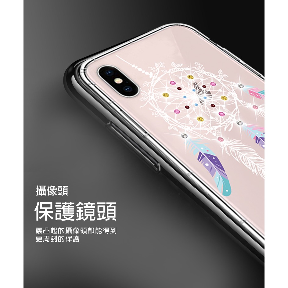 施華洛世奇 swarovski 水鑽殼【各種手機型號皆有提供】蘋果 OPPO 三星 手機殼 保護殼 貼鑽殼-細節圖6