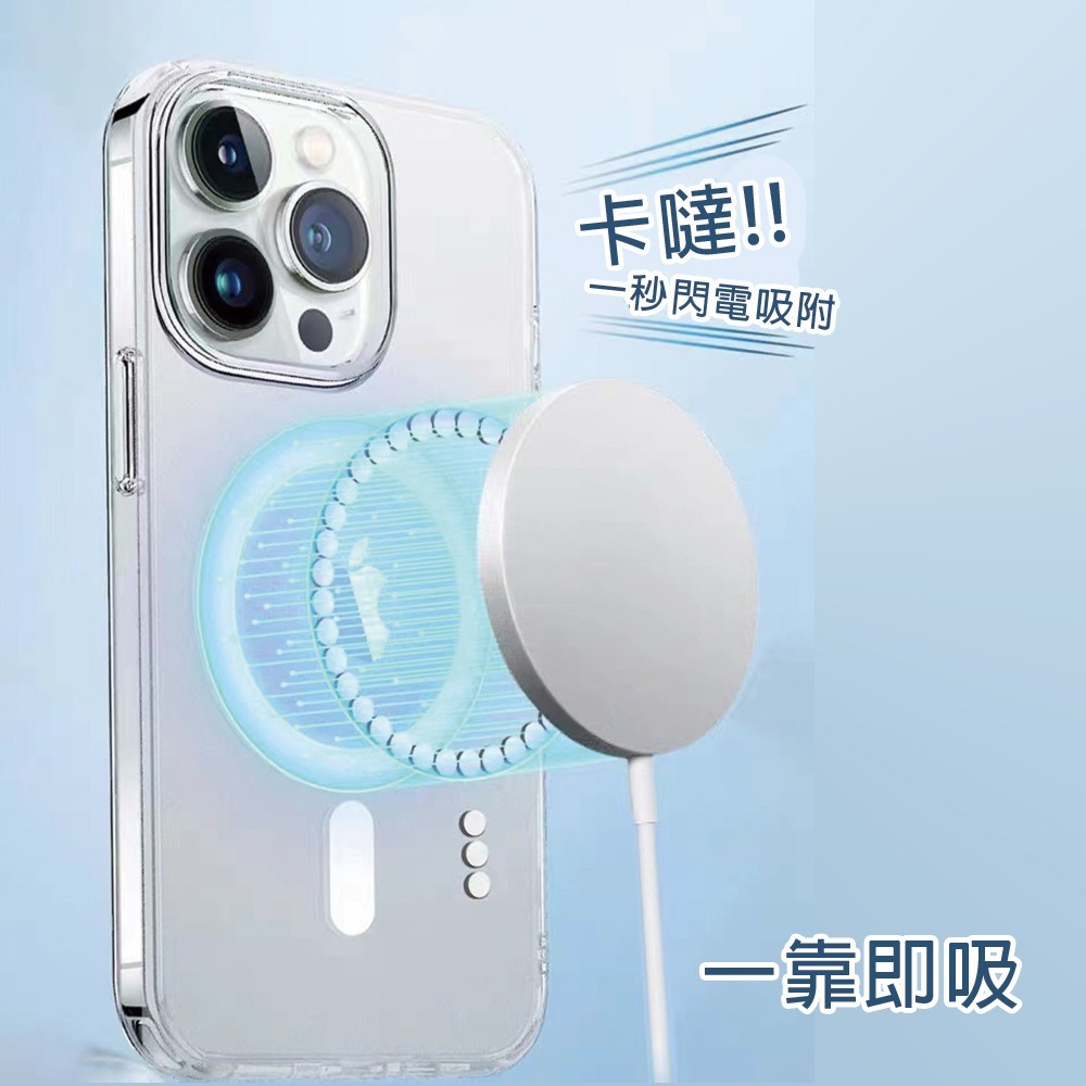 I17系列 iPhone 17 Pro Max I17 Pro I17 Air MagSafe磁吸防摔透明手機保護殼-細節圖5