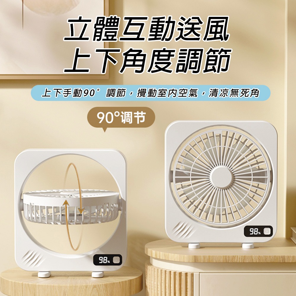 靜音桌立風扇 隨身風扇 小電風扇 風扇 桌上扇 移動空調 迷你冷風扇 冷氣風扇 電風扇 空調扇-細節圖5