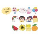 台灣現貨 卡通手工DIY鑽石貼材料包 兒童點鑽貼紙-規格圖8