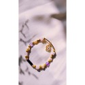 『niki_hope』天然水晶✨14k包金輕珠寶<粉晶 紫水晶 天河石> 細手鍊 手環 金手鍊 手鏈天然水晶-規格圖9