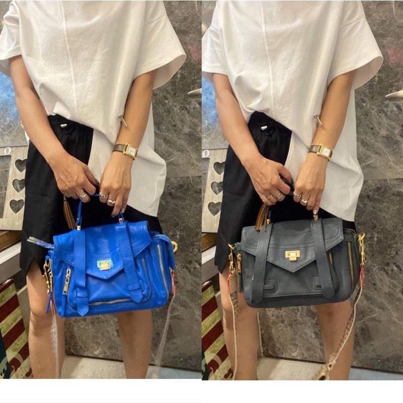 韓國🇰🇷空運～《🔥現貨♦免運‼️》💜韓國羊皮質感醫生包～🔥質感爆發款～羊皮斜背包～羊皮翻蓋斜背包～雜誌款💜好評包款👍-細節圖6