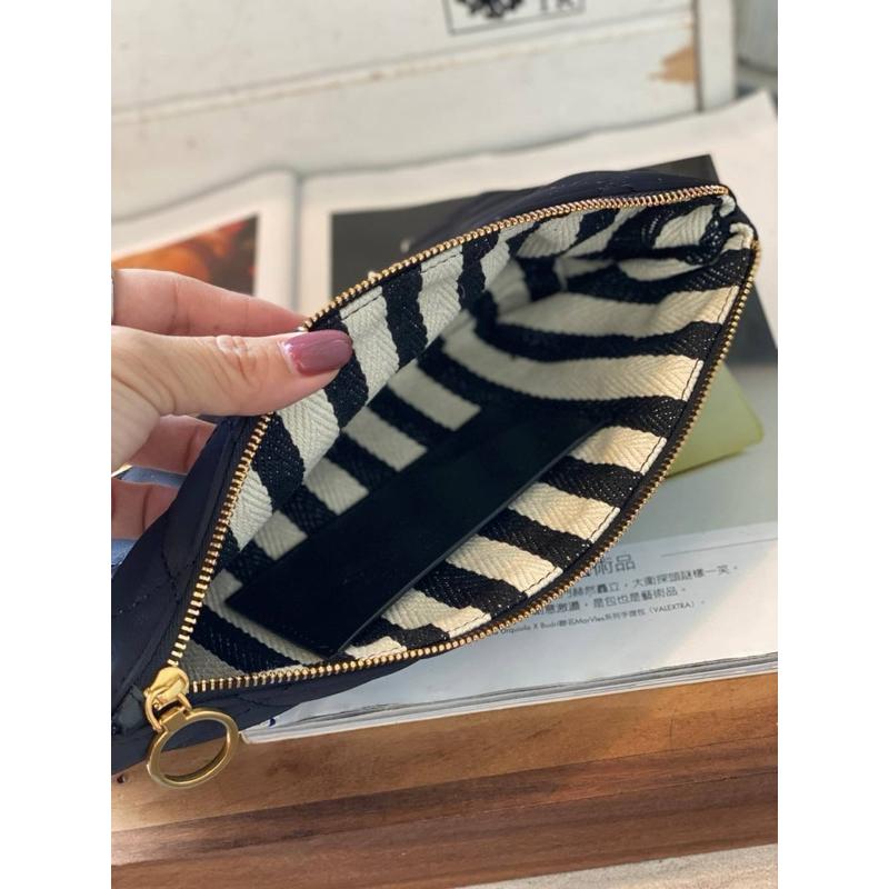 韓國🇰🇷空運～🔥現貨～💜韓國尼龍菱格包～🔥質感尼龍菱格化妝包～尼龍菱格紋拉鍊小包～尼龍-細節圖5