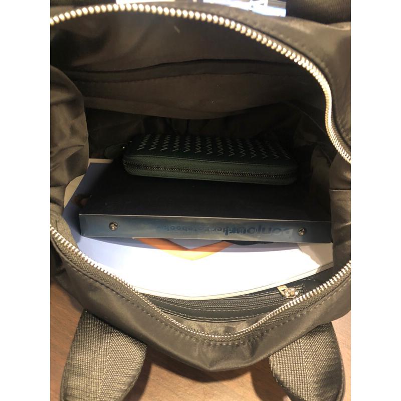韓國🇰🇷空運～🔥現貨～💜韓國尼龍兩用包～🔥質感尼龍手提、斜背包～旅行包～尼龍斜背包-細節圖8