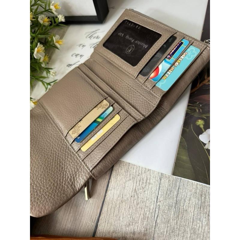 韓國🇰🇷空運～💜韓國真皮短夾～🔥超軟牛皮短夾‼️～牛皮～短夾-細節圖5