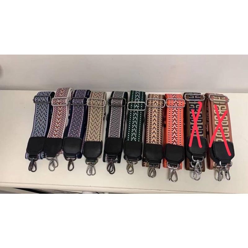 韓國🇰🇷空運～💜韓國斜背帶～❤️韓國織帶（黑五金、銀色五金）～斜背帶～讓包包更加出色的魔術師~寬織帶-細節圖2