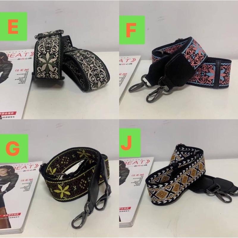 韓國🇰🇷空運～💜韓國斜背帶～❤️韓國織帶（黑五金、銀色五金）～斜背帶～讓包包更加出色的魔術師~寬織帶-細節圖3