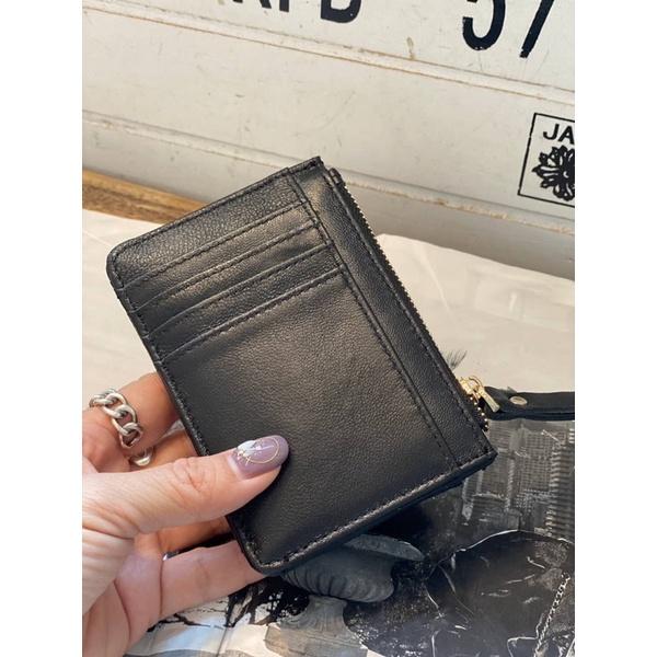 韓國🇰🇷空運～💜韓國真皮零錢包~🔥質感菱格紋羊皮卡片零錢包‼️～鑰匙包～零錢包～真皮-細節圖4