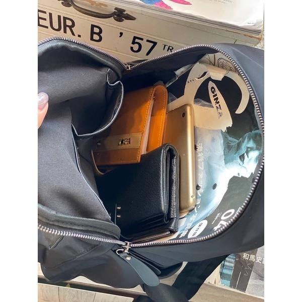 韓國🇰🇷空運～💜韓國尼龍後背包～❤️ensoen尼龍質感後背包～旅行包～媽媽包-細節圖5