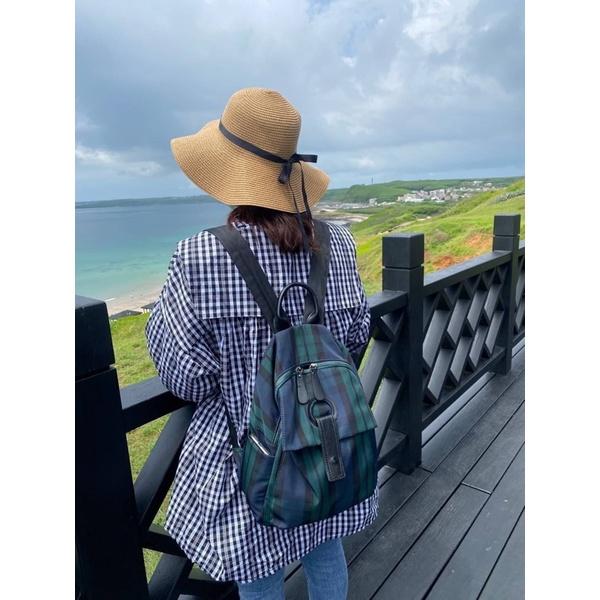 韓國🇰🇷空運～💜韓國尼龍後背包～❤️ensoen尼龍質感後背包～旅行包～媽媽包-細節圖8