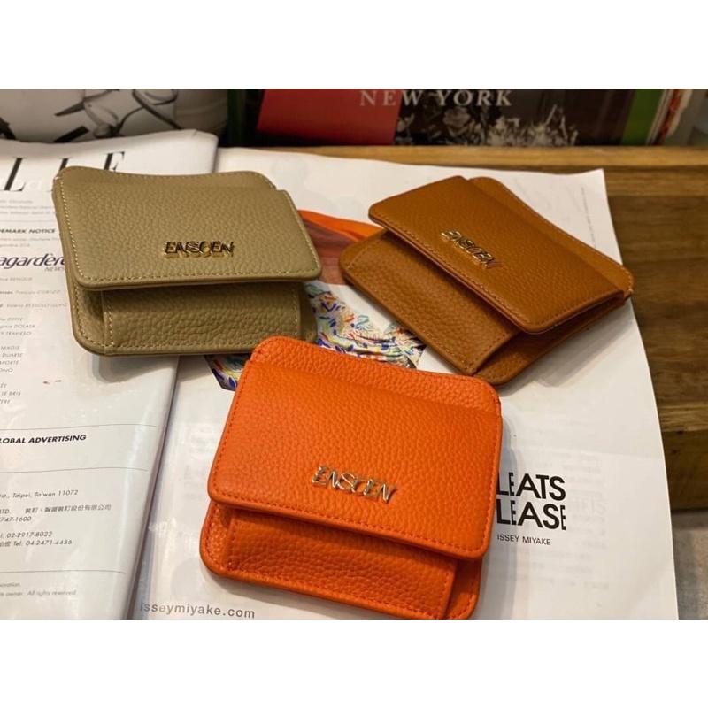 韓國🇰🇷空運～💜韓國真皮零錢包～🔥ensoen牛皮卡片零錢包‼️～牛皮～零錢包-細節圖2