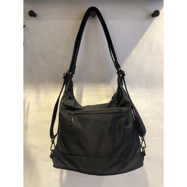 韓國🇰🇷空運～🔥現貨💜韓國尼龍後背包～🔥好評回歸、超級推薦👍‼️質感尼龍三用後背包（肩背、斜背、後背包）～尼龍～媽媽包-細節圖5