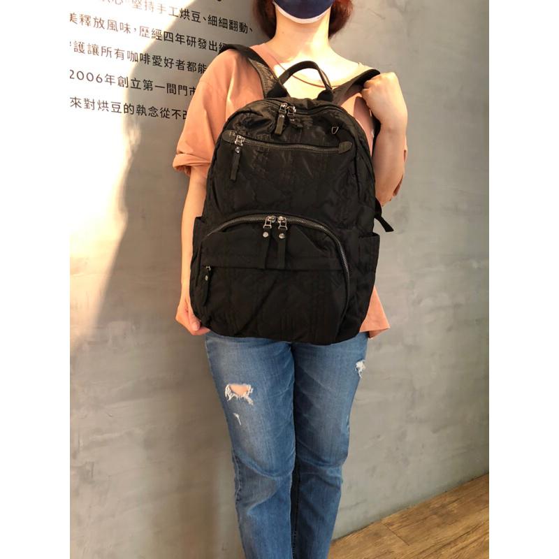 韓國🇰🇷空運～🔥現貨～💜韓國尼龍後背包～🔥強勢回歸‼️質感尼龍多格層空氣後背包‼️～尼龍多格層後背包～媽媽包～旅行包-細節圖7