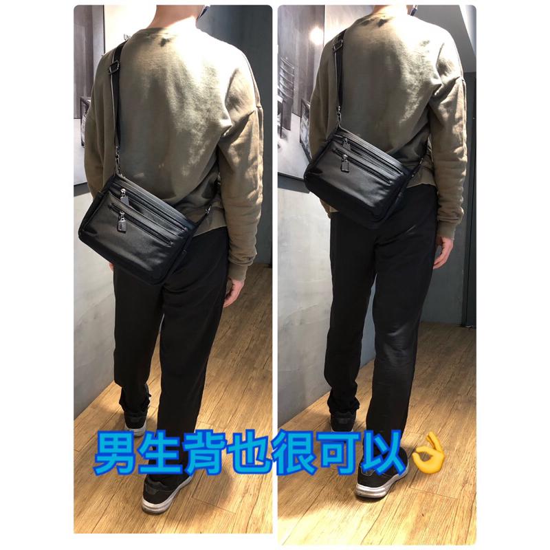 韓國🇰🇷空運～🔥現貨～💜韓國尼龍斜背包～🔥質感厚磅尼龍多格層斜背包‼️～尼龍斜背包～旅行包-細節圖8