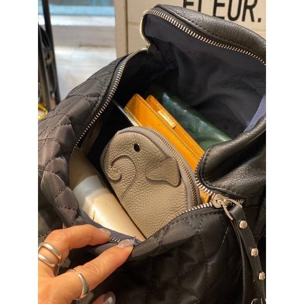 韓國🇰🇷空運～🔥現貨～💜韓國尼龍斜背包～🔥好評追加款‼️尼龍菱格紋斜胸包～旅行包～斜背包-細節圖4