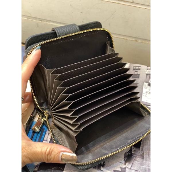 韓國🇰🇷空運～💜韓國真皮短夾～❤️質感牛皮卡片夾～短夾～多層卡片夾-細節圖3