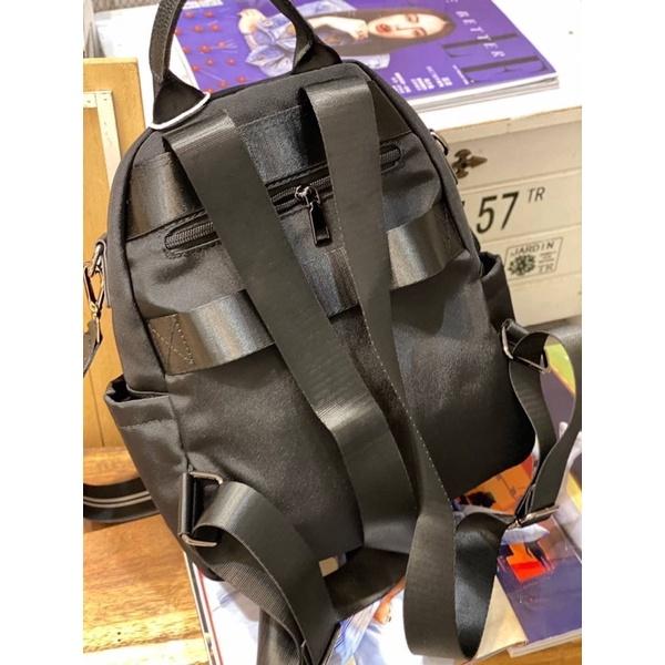 韓國🇰🇷空運～💜韓國尼龍後背包～🔥尼龍二用後背包～實用包款👍～肩背包～後背包～媽媽包-細節圖5