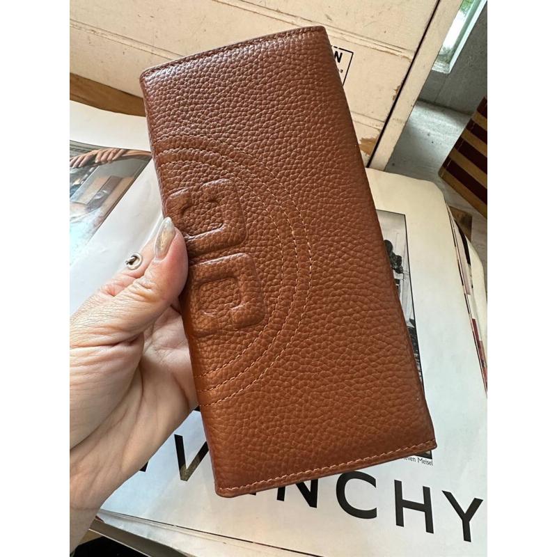 韓國🇰🇷空運～《🔥現貨～免運‼️》💜韓國真皮長夾～🔥質感強款‼️好評回歸❤️牛皮超美長夾～手拿包～長皮夾-細節圖9