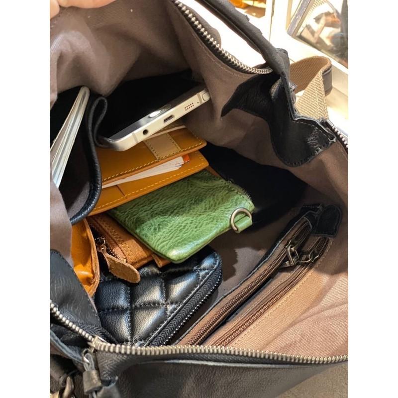 韓國🇰🇷空運～《♦️免運‼️》 💜韓國真皮肩背包～🔥超質感牛皮編織側背包‼️～好評編織肩背包～牛皮編織斜背包-細節圖3