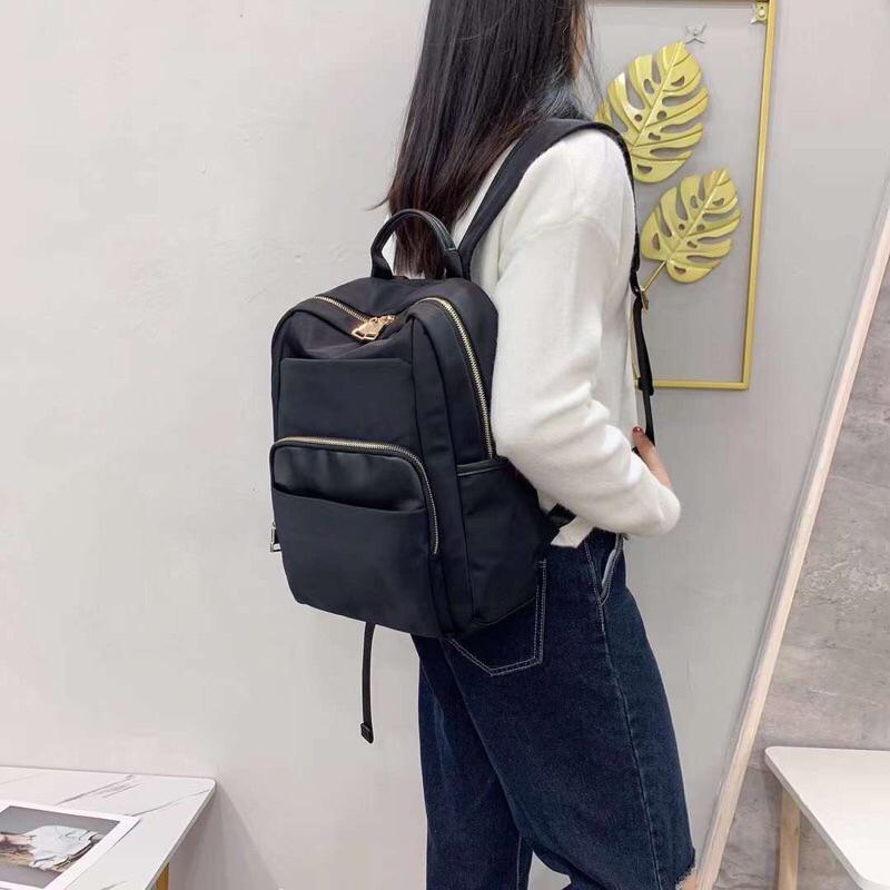 韓國🇰🇷空運～《🔥現貨‼️免運‼️》💜韓國尼龍後背包～🔥好評新款‼️多格層尼龍後背包～媽媽包～旅行包～尼龍後背包-細節圖8