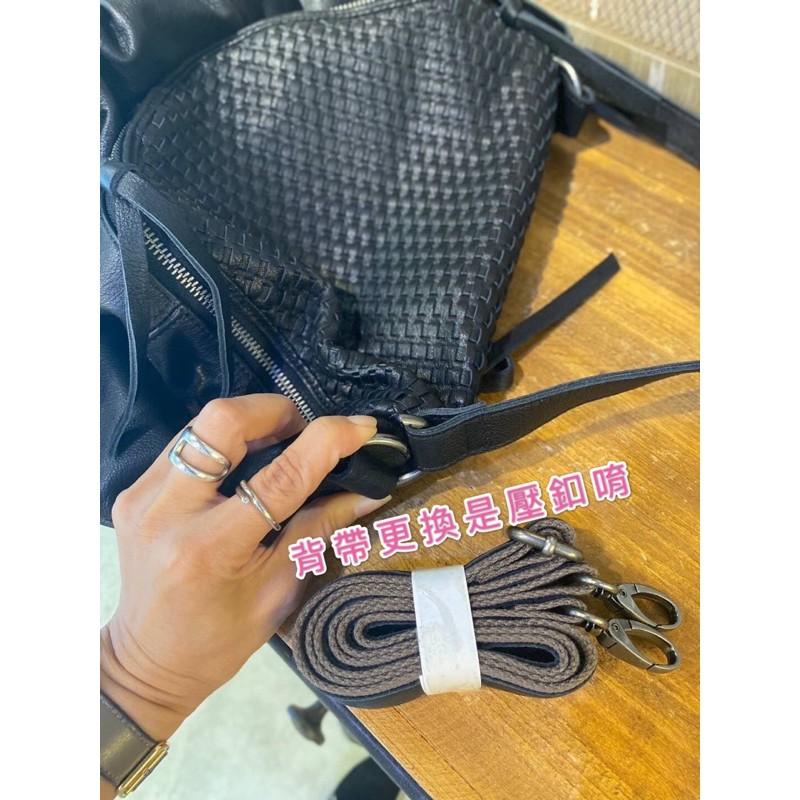 韓國🇰🇷空運～《♦️免運‼️》💜韓國真皮斜背包～🔥好評回歸‼️ensoen超美牛皮編織泡芙包🌈牛皮球型包-細節圖5