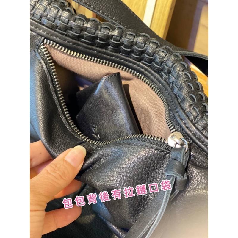 韓國🇰🇷空運～《♦️免運‼️》💜韓國真皮斜背包～🔥好評回歸‼️ensoen超美牛皮編織泡芙包🌈牛皮球型包-細節圖6