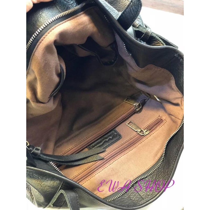韓國🇰🇷空運～《🔥現貨～️▪️免運‼️》💜韓國ensoen真皮手提斜背包~🔥好評追加款‼️終於回歸🔥牛皮大容量-細節圖6