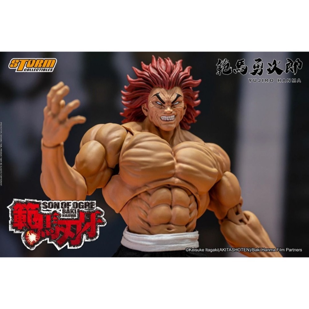 現貨 STORM TOYS 刃牙 1/12 範馬勇次郎 地表最強生物 Storm Collectibles 可動完成品-細節圖2