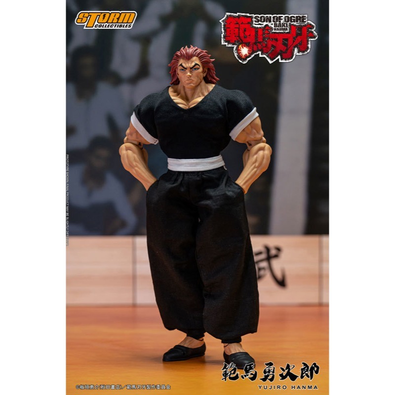 現貨 STORM TOYS 刃牙 1/12 範馬勇次郎 地表最強生物 Storm Collectibles 可動完成品-細節圖3