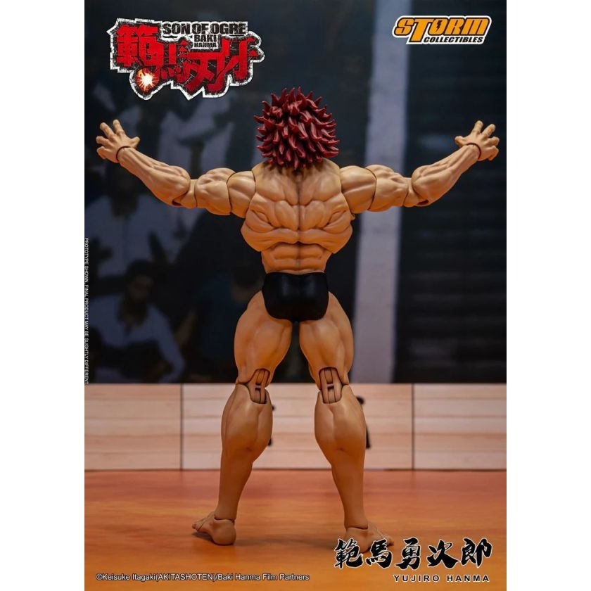 現貨 STORM TOYS 刃牙 1/12 範馬勇次郎 地表最強生物 Storm Collectibles 可動完成品-細節圖5