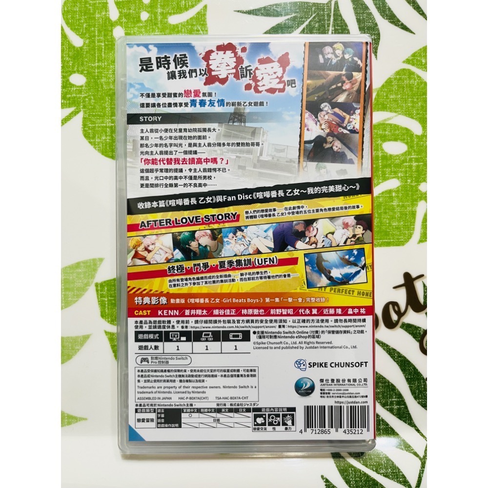全新現貨未拆 喧嘩番長乙女 中文版 乙女遊戲-細節圖2