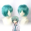 【魔都動漫】初音未來假髪 cosplay假髪VocAloid水藍色Miku高溫絲假髪-規格圖11