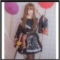 【魔都動漫】女僕Cosplay動漫裝極樂淨土宅舞和風花魁演出服改良和服古裝性感-規格圖8