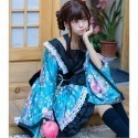 【魔都動漫】女僕Cosplay動漫裝極樂淨土宅舞和風花魁演出服改良和服古裝性感-規格圖8