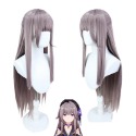 【魔都動漫】崩壞星穹鐵道黑塔cos假髮cosplay假髮灰紫長直髮假毛-規格圖4