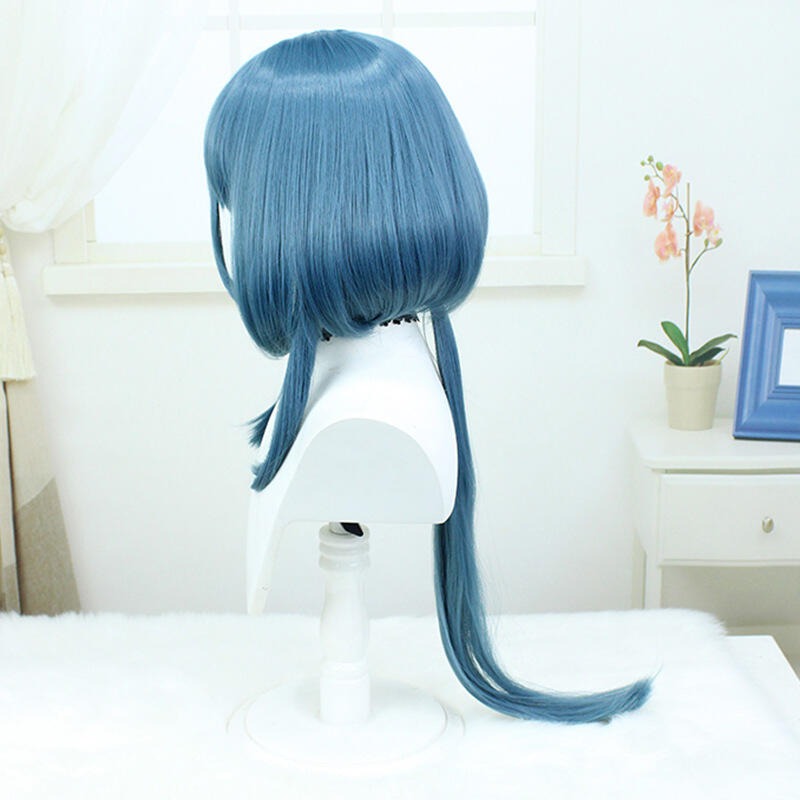 【魔都動漫】崩壞星穹鐵道娜塔莎cos假髮模擬頭皮綠cosplay假髮-細節圖3