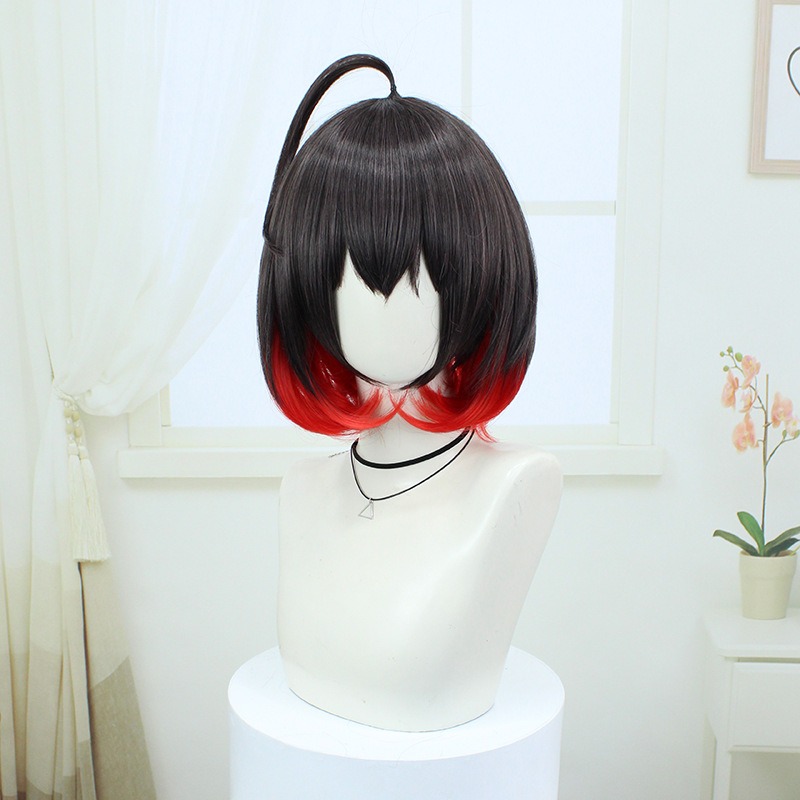 【魔都動漫】崩壞3 希兒彼岸雙生 錶人格 裏人格 漸變色cos假髪-細節圖3