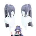【魔都動漫】崩壞3 星穹鐵道cos假髪 符華雲墨丹心cosplay假髪馬尾-規格圖4