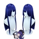 【魔都動漫】崩壞星穹鐵道佩拉cos假髪仿真頭皮藍紫色長發cosplay假髪-規格圖4