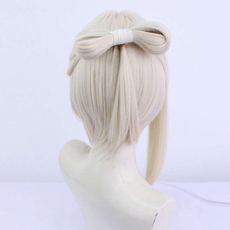 【魔都動漫】原神 原cos神凝光假髪掩月天權分體發髻必勝_客聯動尋珍之旅cos假髪-細節圖5