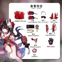 【魔都動漫】花火cos服崩壞星穹鐵道假面愚者花火cosplay遊戲扮演服-規格圖10
