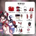 【魔都動漫】花火cos服崩壞星穹鐵道假面愚者花火cosplay遊戲扮演服-規格圖10