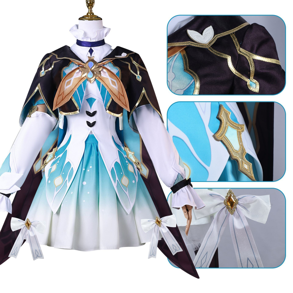 【魔都動漫】流螢cos服崩壞星穹鐵道鳶尾花家繫流螢cosplay遊戲扮演服-細節圖3