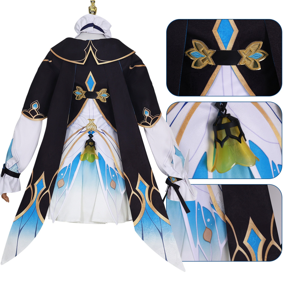 【魔都動漫】流螢cos服崩壞星穹鐵道鳶尾花家繫流螢cosplay遊戲扮演服-細節圖7